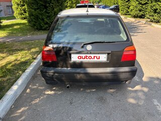 1992 Volkswagen Golf III, чёрный, 300000 рублей, вид 4
