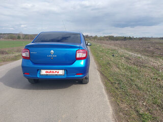 2017 Renault Logan II, синий, 699000 рублей, вид 5