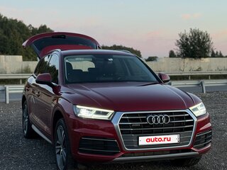 2018 Audi Q5 II (FY), красный, 3180000 рублей, вид 3