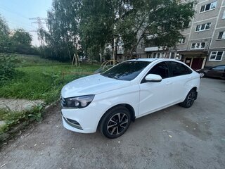 2017 Lada (ВАЗ) Vesta I, белый, 749000 рублей, вид 4