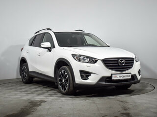 2016 Mazda CX-5 I Рестайлинг, белый, 1675000 рублей, вид 3