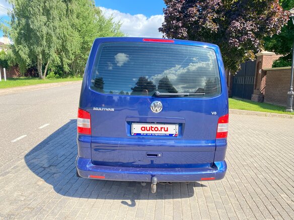 2008 Volkswagen Multivan T5, синий, 2295000 рублей - вид 4