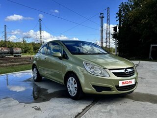 2007 Opel Corsa D, зелёный, 310000 рублей, вид 3
