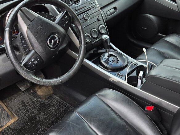 2010 Mazda CX-7 I Рестайлинг, белый, 1000000 рублей - вид 5
