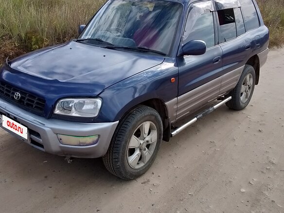 1997 Toyota RAV4 I (XA10), синий, 399000 рублей