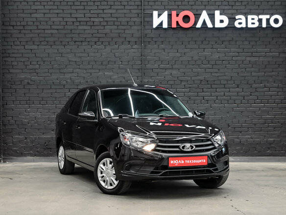 2023 Lada (ВАЗ) Granta I Рестайлинг, чёрный, 800000 рублей - вид 3