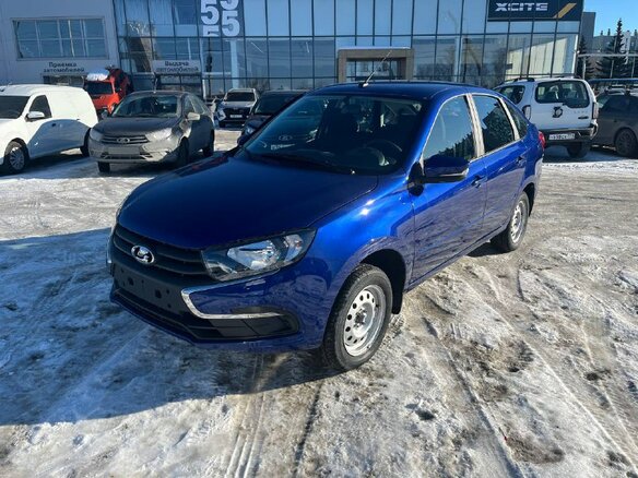 2026 Lada (ВАЗ) Granta I Рестайлинг, синий - вид 2