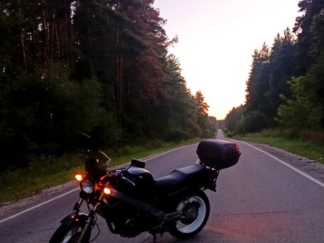 1993 Honda NTV 650, чёрный, 210000 рублей, вид 1