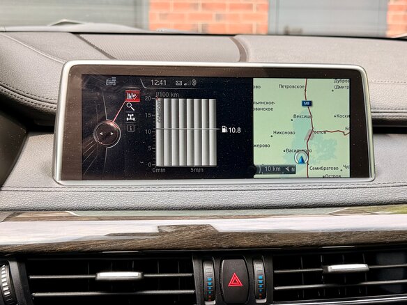 2015 BMW X6 30d II (F16), коричневый, 3850000 рублей - вид 21