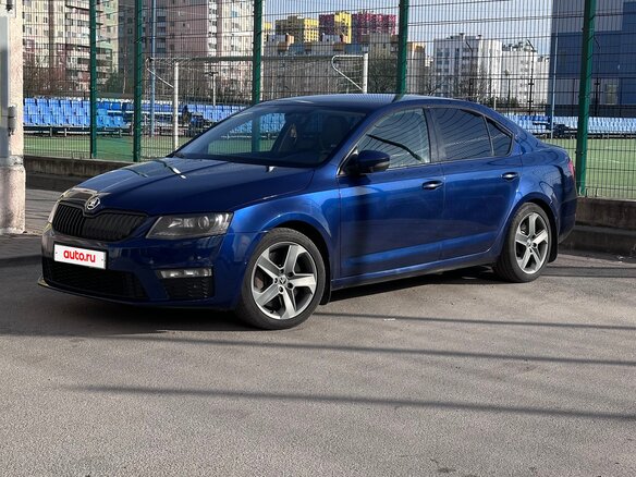 2016 Skoda Octavia III (A7), синий, 1300000 рублей - вид 12