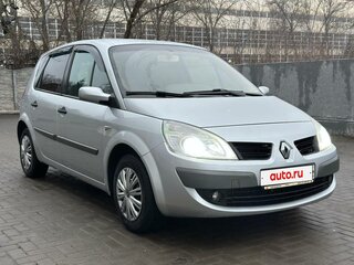 2008 Renault Scenic II Рестайлинг, серый, 550000 рублей, вид 4