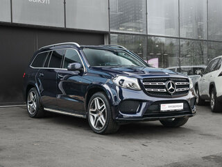 2016 Mercedes-Benz GLS 400 I (X166), синий, 3675000 рублей, вид 3