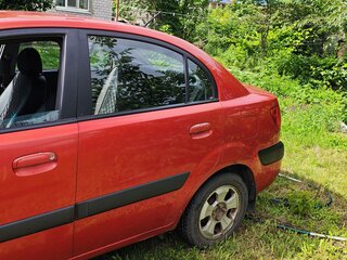 2006 Kia Rio II, красный, 350000 рублей, вид 4