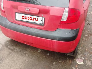 2007 Hyundai Getz I Рестайлинг, красный, 245000 рублей, вид 4