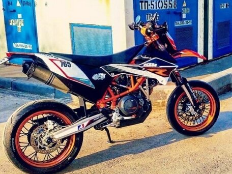 2013 KTM 690 SMC R, оранжевый, 710000 рублей, вид 2