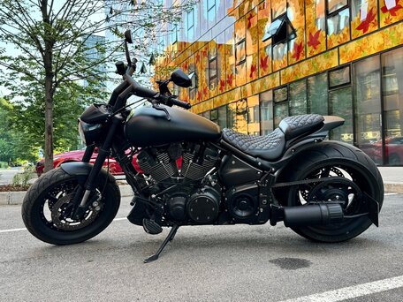 2002 Yamaha XV 1700 Warrior, чёрный, 1200000 рублей, вид 4