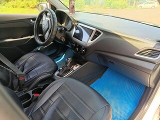 2018 Hyundai Solaris II, белый, 670000 рублей, вид 4