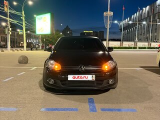 2012 Volkswagen Golf VI, чёрный, 920000 рублей, вид 4