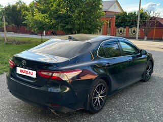 2019 Toyota Camry VIII (XV70), синий, 2210000 рублей, вид 4
