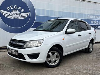 2014 Lada (ВАЗ) Granta I, белый, 389000 рублей, вид 1