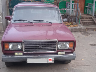 1985 Lada (ВАЗ) 2107, пурпурный, 100000 рублей, вид 1