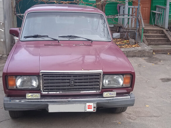 1985 Lada (ВАЗ) 2107, пурпурный, 100000 рублей