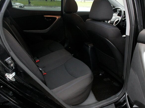2013 Hyundai Elantra V (MD) Рестайлинг, чёрный - вид 18
