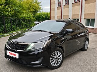2014 Kia Rio III, чёрный, 750000 рублей, вид 1