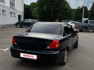 2007 Kia Spectra I Рестайлинг 2, чёрный, 370000 рублей, вид 5