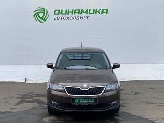 2019 Skoda Rapid I Рестайлинг, коричневый, 1350000 рублей, вид 2
