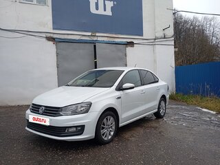 2019 Volkswagen Polo V Рестайлинг, белый, 1650000 рублей, вид 1