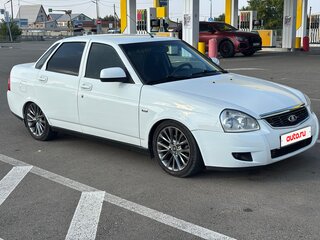 2013 Lada (ВАЗ) Priora I Рестайлинг, белый, 470000 рублей, вид 1