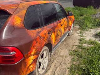 2008 Porsche Cayenne GTS I Рестайлинг (957), оранжевый, 1150000 рублей, вид 4