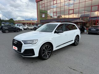2019 Audi Q7 50 TDI II (4M) Рестайлинг, белый, 6500000 рублей, вид 1
