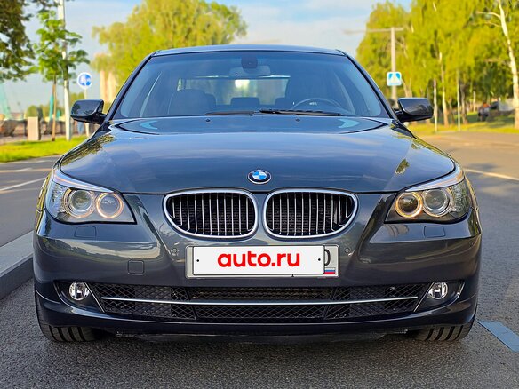 2008 BMW 5 серии 525i V (E60/E61) Рестайлинг, серый - вид 10