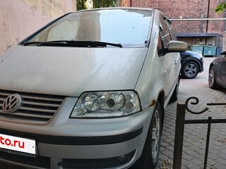 2002 Volkswagen Sharan I Рестайлинг, серебристый, 245000 рублей, вид 5