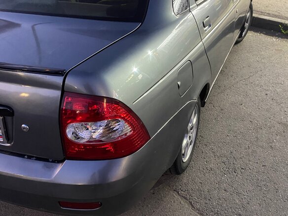 2008 Lada (ВАЗ) Priora I, серый, 200000 рублей - вид 4