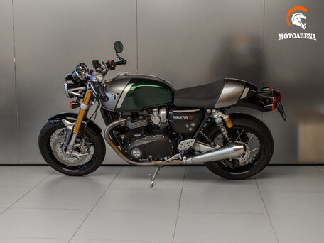 2022 Triumph Thruxton, чёрный, 1324174 рублей, вид 4