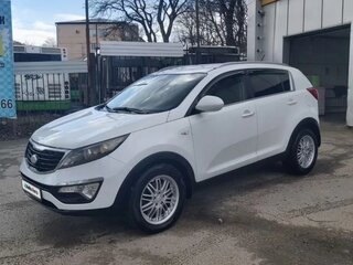 2014 Kia Sportage III Рестайлинг, белый, 1290000 рублей, вид 3