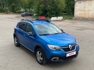 2020 Renault Sandero Stepway II Рестайлинг, синий, 1250000 рублей, вид 4