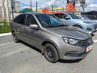 2021 Lada (ВАЗ) Granta I Рестайлинг, серый, 600000 рублей, вид 2