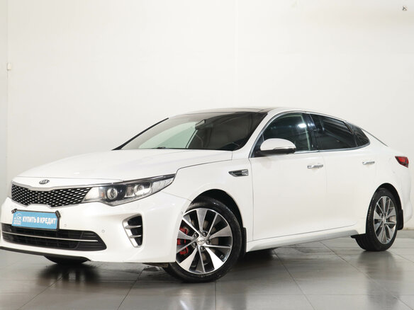 2017 Kia Optima IV, белый - вид 2