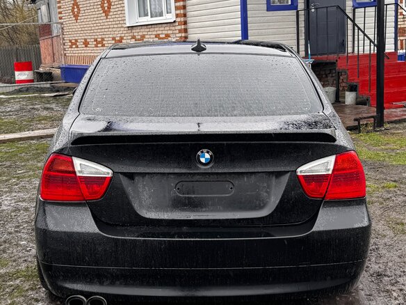 2006 BMW 3 серии 330xi V (E90/E91/E92/E93), чёрный, 999000 рублей - вид 1