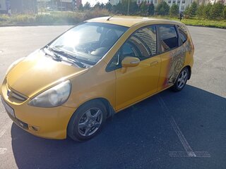 2008 Honda Jazz I Рестайлинг, жёлтый, 549555 рублей, вид 3