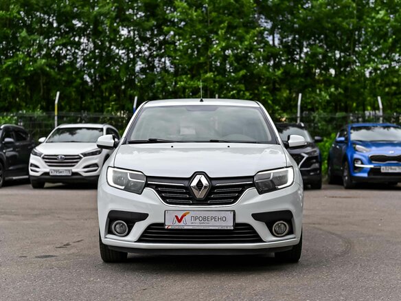 2020 Renault Sandero II Рестайлинг, белый - вид 2