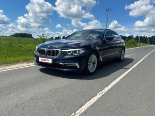 2018 BMW 5 серии 520d xDrive VII (G30/G31/G38), синий, 3400000 рублей, вид 1