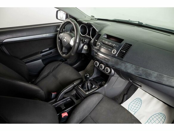 2007 Mitsubishi Lancer X, чёрный - вид 9