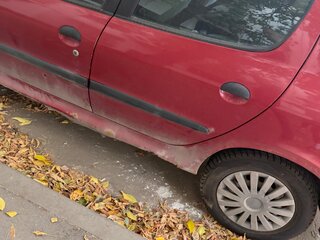 2008 Peugeot 206, красный, 125000 рублей, вид 3
