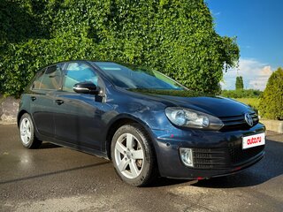 2011 Volkswagen Golf VI, синий, 850000 рублей, вид 4