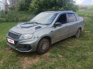 2012 Lada (ВАЗ) Granta I, серебристый, 370000 рублей, вид 1
